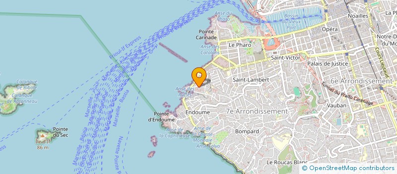 localisation de l'entreprise MONSIEUR ARNAUD ROSTAIN à MARSEILLE