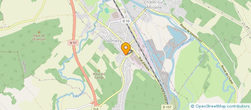 localisation de l'entreprise MONSIEUR ARNAUD ROTH  NOMEXY