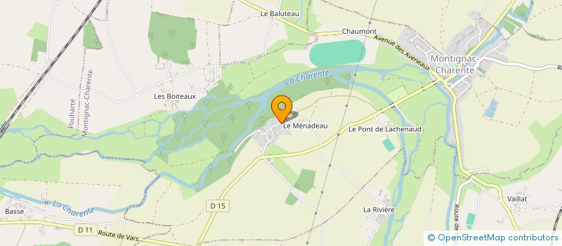 localisation de l'entreprise MONSIEUR ARNAUD ROUFFIGNAT  SAINT-AMANT-DE-BOIXE