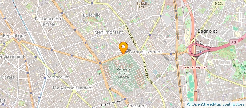 localisation de l'entreprise MONSIEUR ARNAUD ROUIT  PARIS