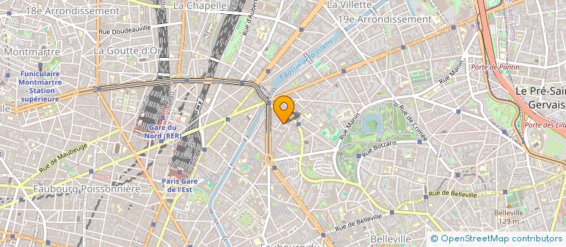 localisation de l'entreprise MONSIEUR ARNAUD ROULIN  PARIS