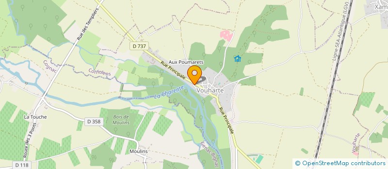 localisation de l'entreprise MONSIEUR ARNAUD ROUSSEL à VOUHARTE