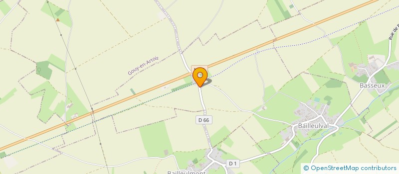 localisation de l'entreprise MONSIEUR ARNAUD ROUSSELLE  LE QUESNOY-EN-ARTOIS