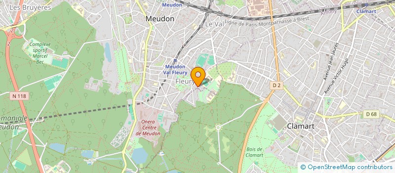 localisation de l'entreprise MONSIEUR ARNAUD ROUTIER à MEUDON