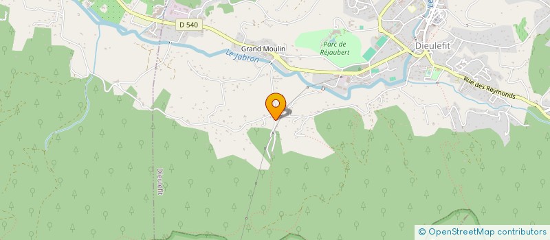 localisation de l'entreprise MONSIEUR ARNAUD ROYER  DIEULEFIT