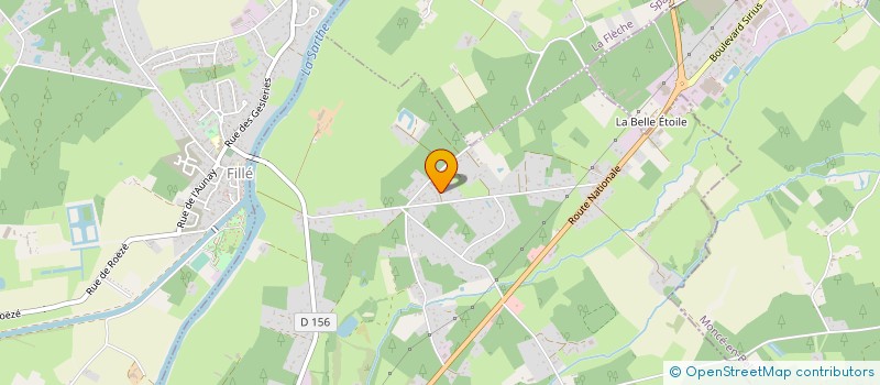 localisation de l'entreprise MONSIEUR ARNAUD ROYER  GUECELARD