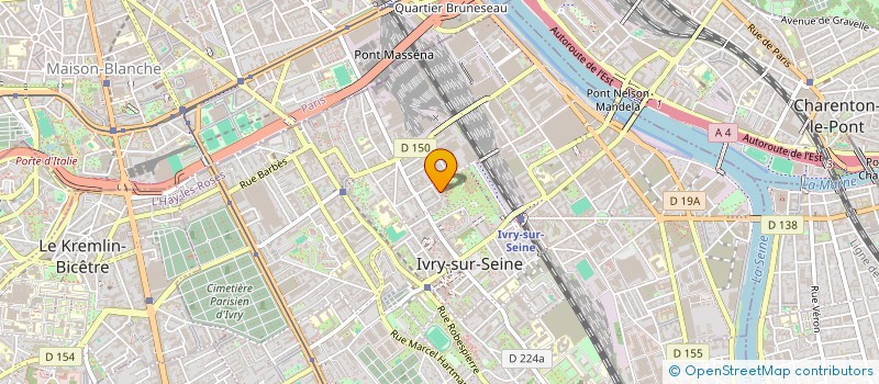 localisation de l'entreprise MONSIEUR ARNAUD RUBIO  IVRY-SUR-SEINE