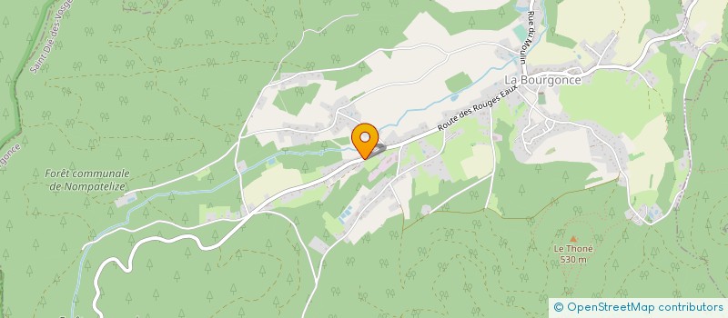 localisation de l'entreprise MONSIEUR ARNAUD RUSPINI  LA BOURGONCE