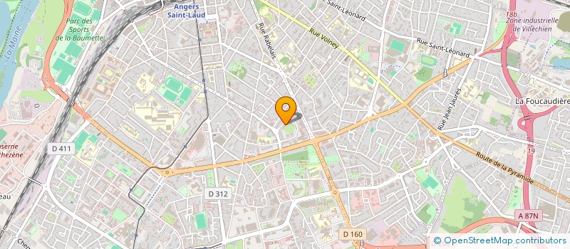 localisation de l'entreprise MONSIEUR ARNAUD SABRE à ANGERS