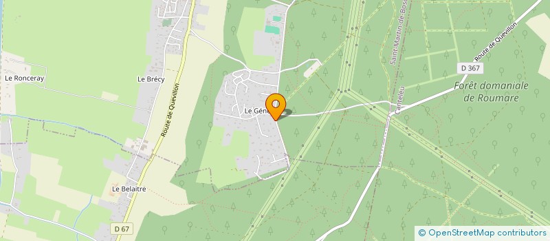 localisation de l'entreprise MONSIEUR ARNAUD SAILLOT  SAINT-MARTIN-DE-BOSCHERVILLE