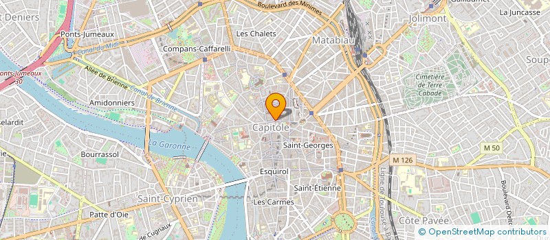 localisation de l'entreprise MONSIEUR ARNAUD SAINT GUIRONS  TOULOUSE