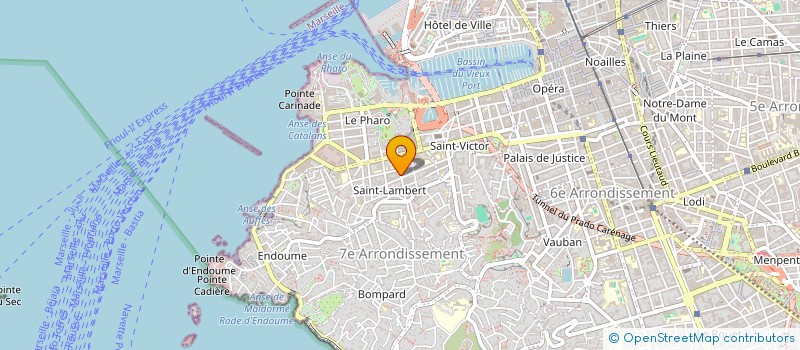 localisation de l'entreprise MONSIEUR ARNAUD SAINT-PERON à MARSEILLE