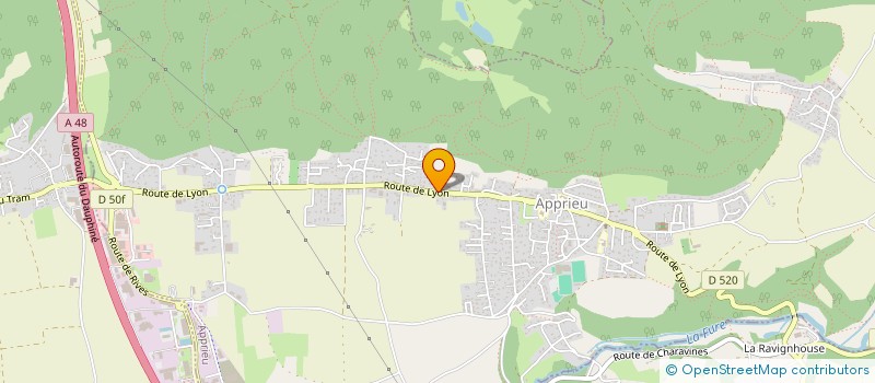 localisation de l'entreprise MONSIEUR ARNAUD SAINTEMARIE  APPRIEU