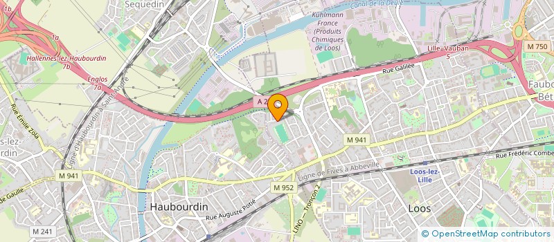 localisation de l'entreprise MONSIEUR ARNAUD SAKU  LOOS