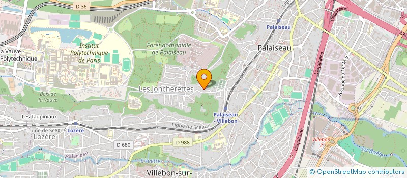 localisation de l'entreprise MONSIEUR ARNAUD SALLAZ à PALAISEAU