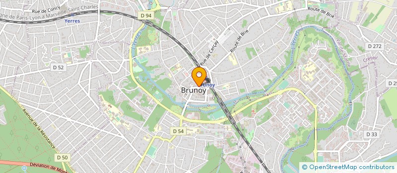 localisation de l'entreprise MONSIEUR ARNAUD SALOMON à BRUNOY