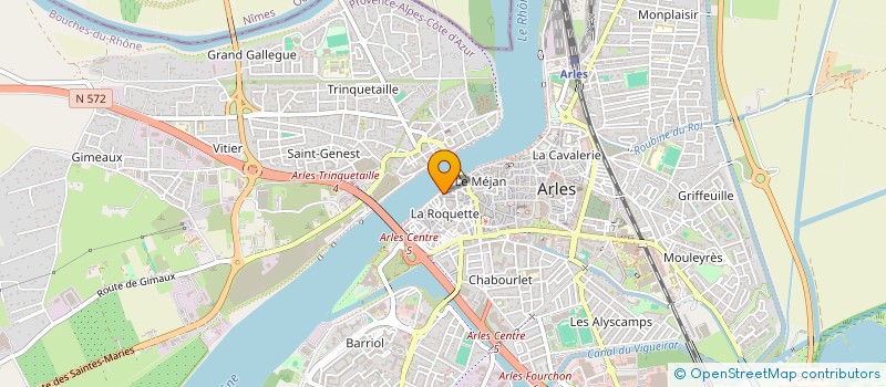 localisation de l'entreprise MONSIEUR ARNAUD SAMUEL  ARLES