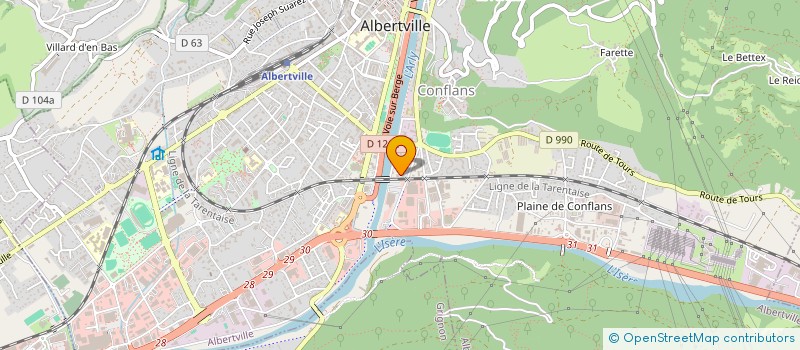 localisation de l'entreprise MONSIEUR ARNAUD SANCHEZ à GRAND-AIGUEBLANCHE