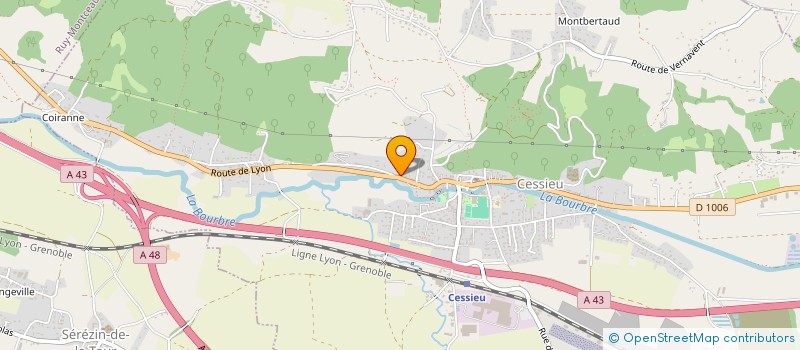 localisation de l'entreprise MONSIEUR ARNAUD SANCHEZ  CESSIEU