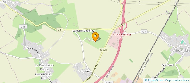 localisation de l'entreprise MONSIEUR ARNAUD SANCTOT  LA RUE-SAINT-PIERRE