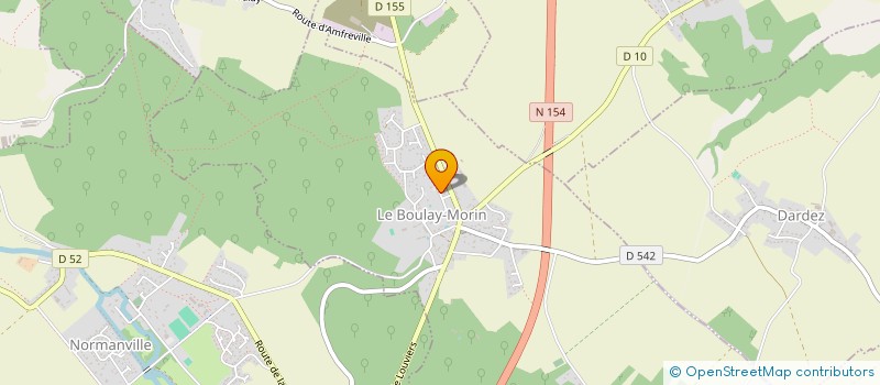 localisation de l'entreprise MONSIEUR ARNAUD SANSON  LE BOULAY-MORIN