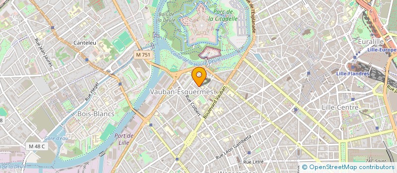 localisation de l'entreprise MONSIEUR ARNAUD SANSSE à LILLE