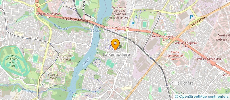 localisation de l'entreprise MONSIEUR ARNAUD SAPIN  NANTES