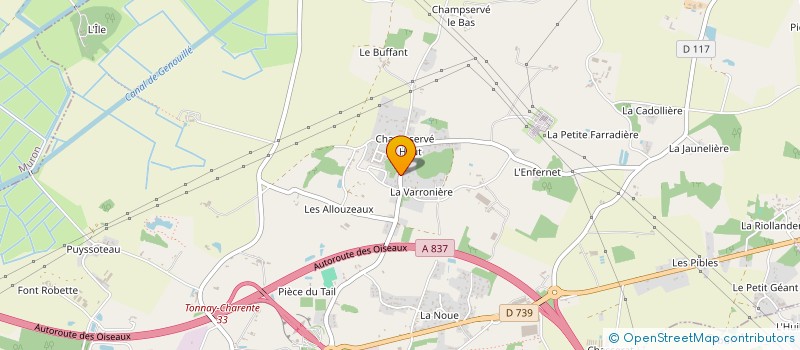 localisation de l'entreprise MONSIEUR ARNAUD SAREZZA à TONNAY-CHARENTE