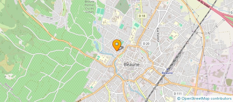 localisation de l'entreprise MONSIEUR ARNAUD SAUVAIN à BEAUNE
