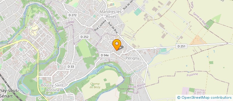 localisation de l'entreprise MONSIEUR ARNAUD SAVARIS  PERIGNY