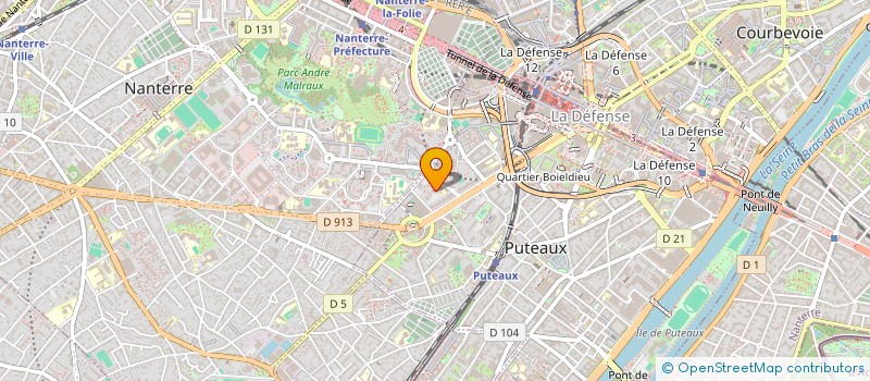 localisation de l'entreprise MONSIEUR ARNAUD SAY  PUTEAUX