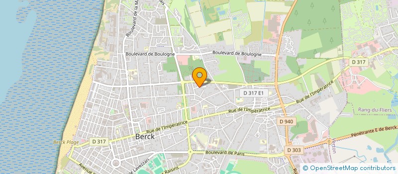 localisation de l'entreprise MONSIEUR ARNAUD SCHABAILLE à BERCK