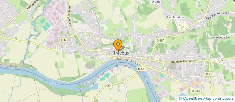 localisation de l'entreprise MONSIEUR ARNAUD SCHNEIDER  TREVOUX