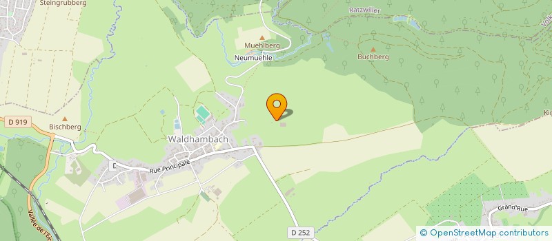 localisation de l'entreprise MONSIEUR ARNAUD SCHNEIDER  WALDHAMBACH