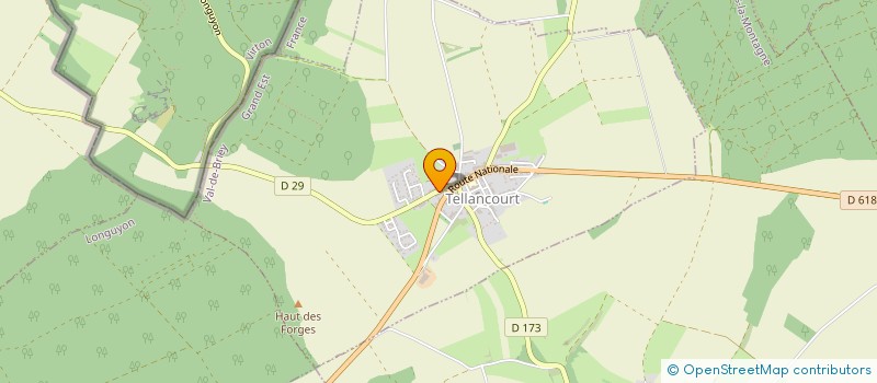 localisation de l'entreprise MONSIEUR ARNAUD SCHWEITZER  TELLANCOURT