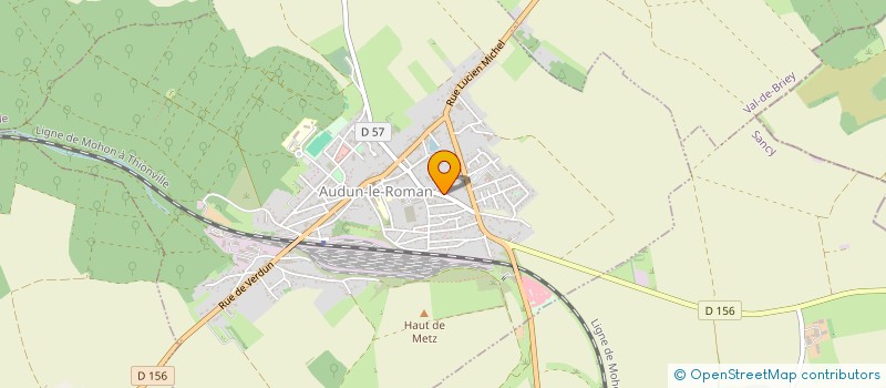 localisation de l'entreprise MONSIEUR ARNAUD SCOTTO DI CESARE  MOUTIERS