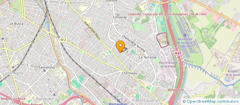 localisation de l'entreprise MONSIEUR ARNAUD SEGRETIER  TOULOUSE