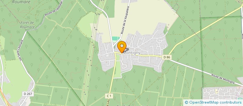 localisation de l'entreprise MONSIEUR ARNAUD SEGUINET  MONTIGNY