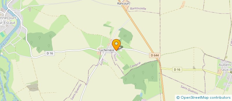 localisation de l'entreprise MONSIEUR ARNAUD SEIZE  HONNECOURT-SUR-ESCAUT