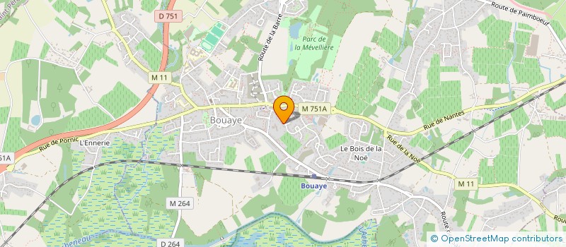 localisation de l'entreprise MONSIEUR ARNAUD SELLIER à BOUAYE