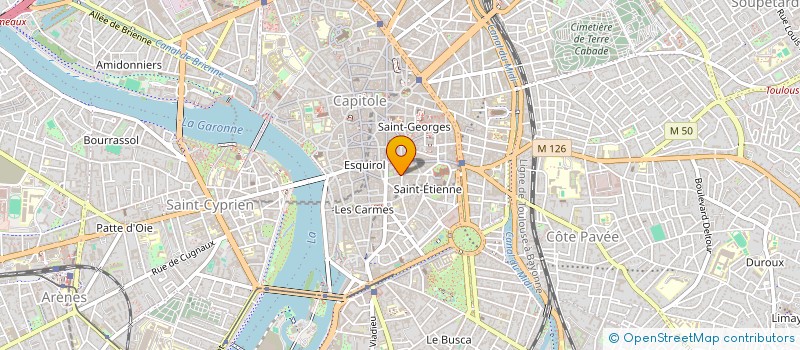 localisation de l'entreprise MONSIEUR ARNAUD SENDRANE  TOULOUSE