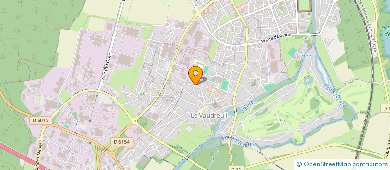 localisation de l'entreprise MONSIEUR ARNAUD SERRET  LE VAUDREUIL