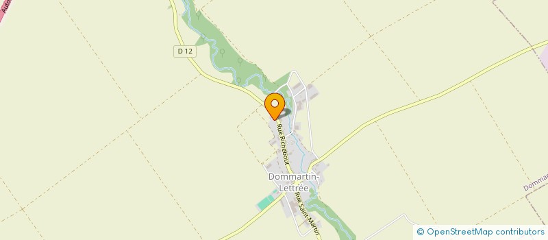 localisation de l'entreprise MONSIEUR ARNAUD SEURAT  DOMMARTIN-LETTREE