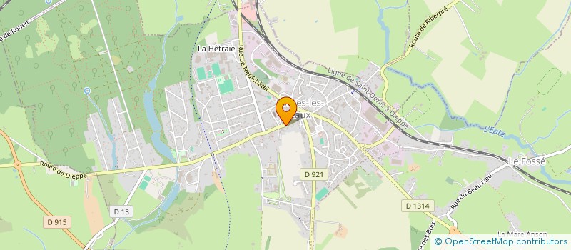 localisation de l'entreprise MONSIEUR ARNAUD SEVESTRE à FORGES-LES-EAUX