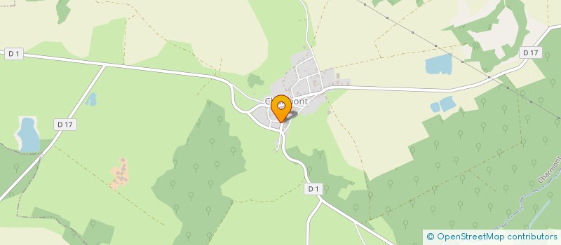 localisation de l'entreprise MONSIEUR ARNAUD SIMOENS  CHARMONT