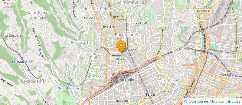 localisation de l'entreprise MONSIEUR ARNAUD SONDER à NICE