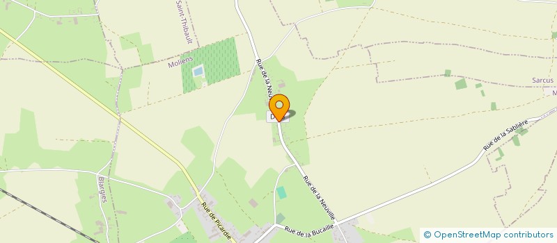 localisation de l'entreprise MONSIEUR ARNAUD SORET  MOLIENS