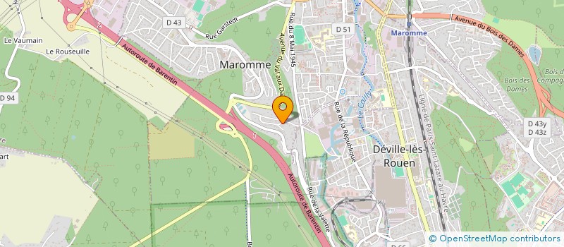 localisation de l'entreprise MONSIEUR ARNAUD SORET  MAROMME