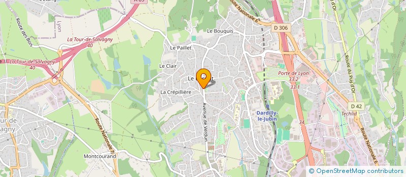 localisation de l'entreprise MONSIEUR ARNAUD SOUILLAC  LISSIEU