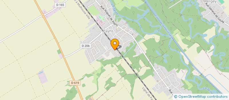 localisation de l'entreprise MONSIEUR ARNAUD SOUVERAIN  PAYNS